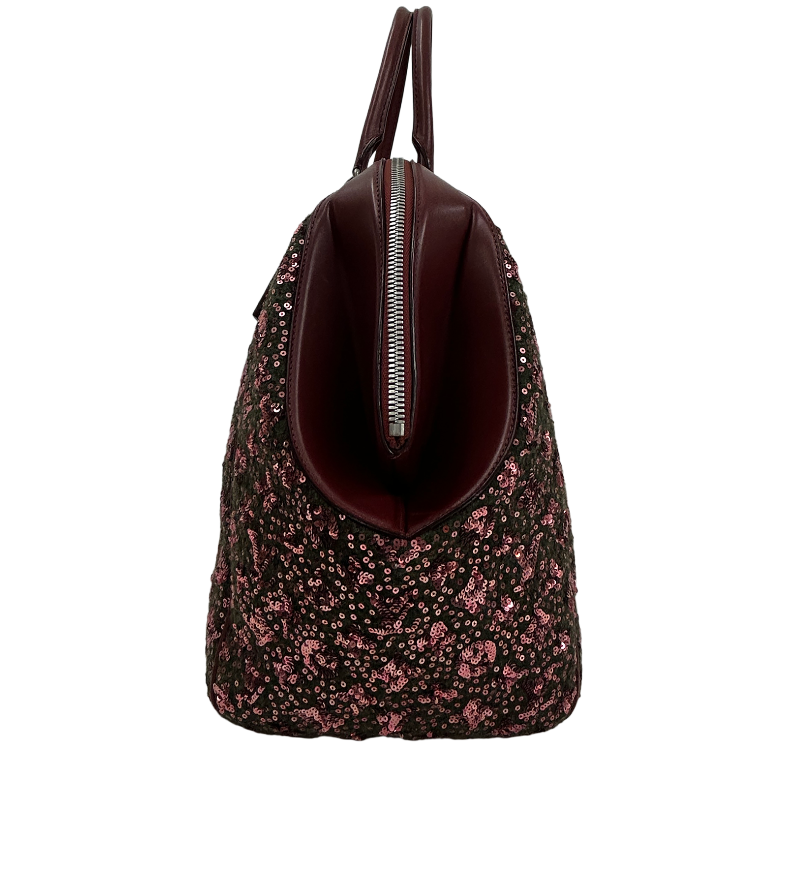 Sunshine Express North-South, 820&euro;, Bolso, Marrón/Rojo, Animal - Piel, Vista inferior